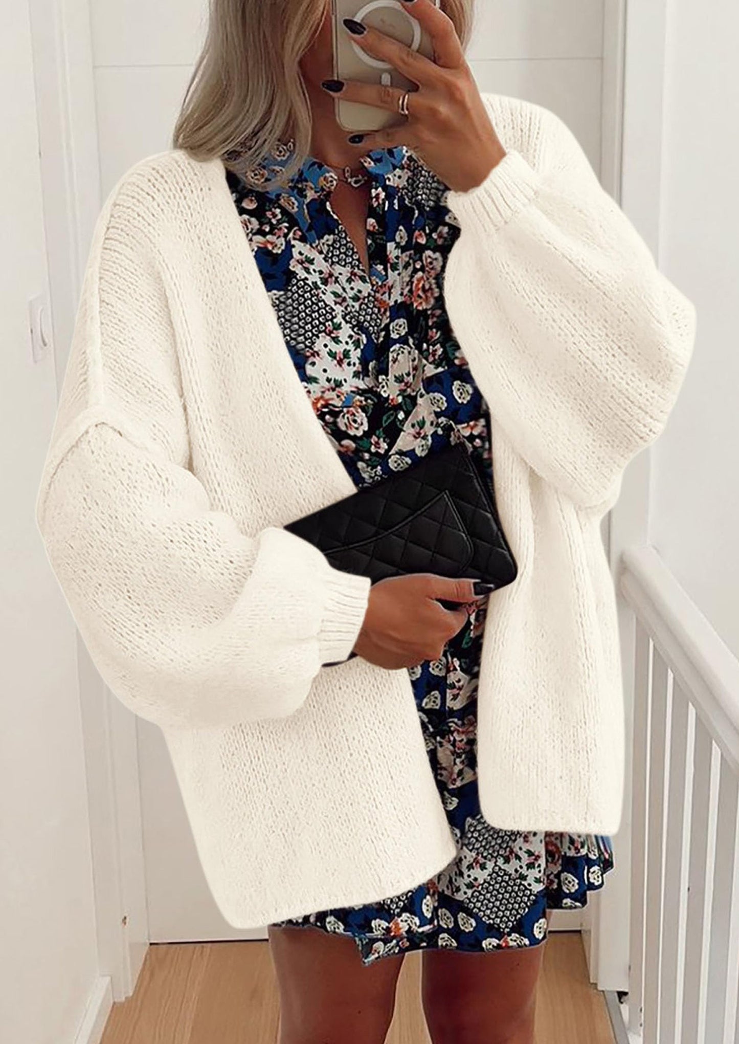 Aura Universe Women's Fall Cardigan Sweater