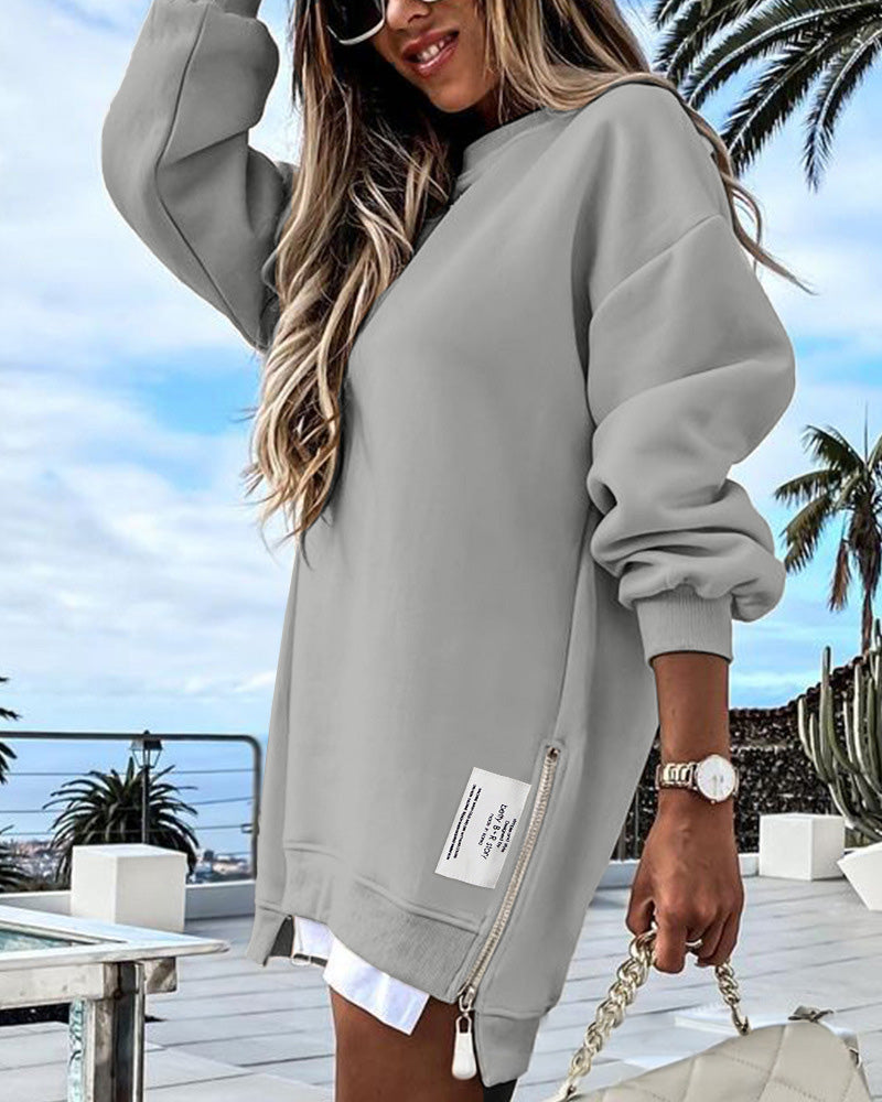 Women's sweatshirt dress