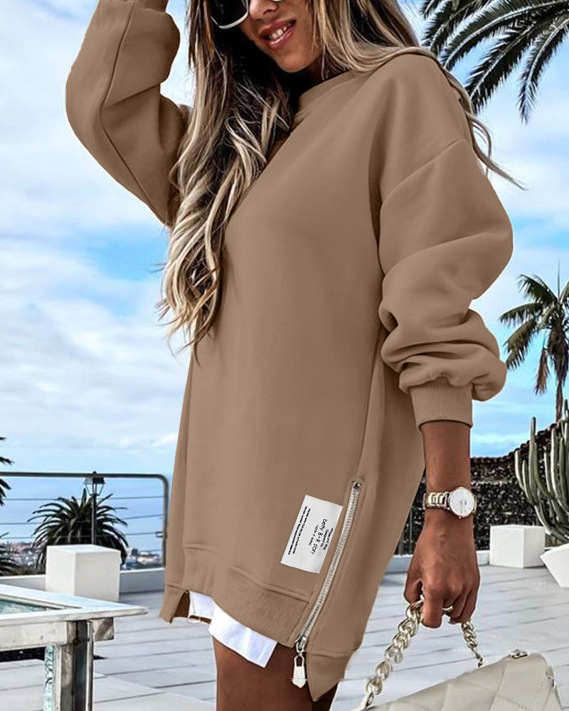 Women's sweatshirt dress