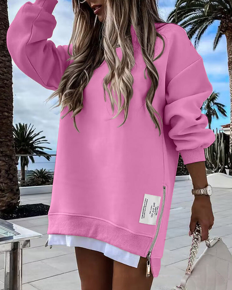 Women's sweatshirt dress
