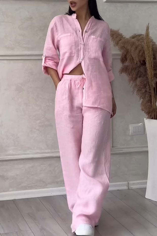 Comfy Chic Blouse & Pants Set